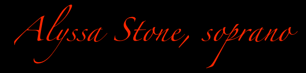 Alyssa Stone, soprano
